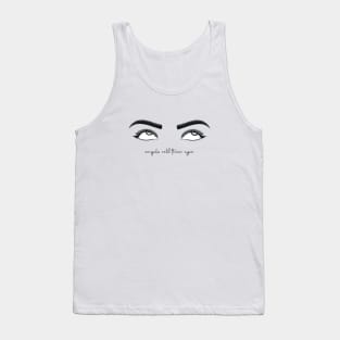 Angels Roll Their Eyes Tank Top